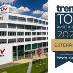 TÜV AUSTRIA freut sich über Spitzenbewertungen im aktuellen Ranking des österreichischen Wirtschaftsmagazins trend: Platz 1 in der Kategorie Dienstleistungen, Platz 18/300 in der Gesamtwertung.